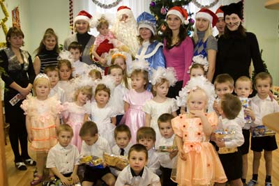 Благотворительная ёлка для детей в Перми