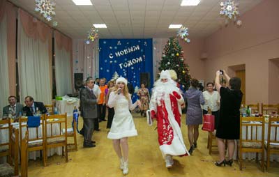 Новогодний праздник в Перми